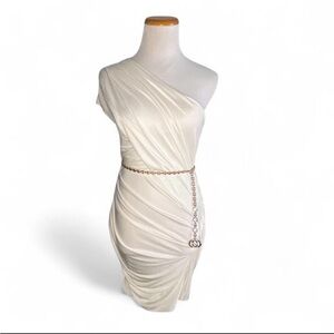 Alexander Wang Elegant One-Shoulder White Dress